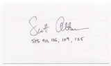 Scott Altman Signed 3x5 Index Card Autograph Signature NASA Astronaut STS-125