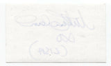 Miku Graham Signed 3x5 Index Card Autographed Signature Actress