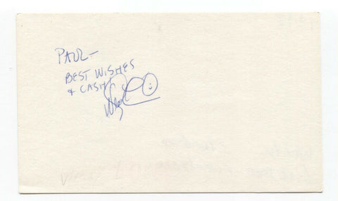 Wendy Liebman Signed 3x5 Index Card Autographed Signature Comedian Comic Actor
