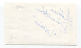 Felicia Dinwiddie Signed 3x5 Index Card Autographed Actress Law And Order