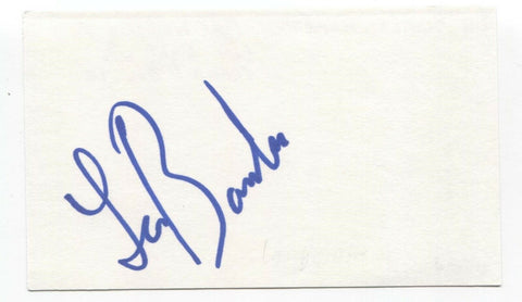 Richie Rosenberg Signed 3x5 Index Card Autographed Signature La Bamba Conan