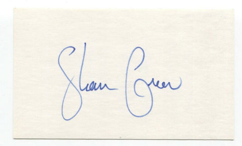 Shawn Green Signed Index Card Autographed Baseball 4 HR's in One Game