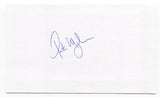 Peter Moylan Signed 3x5 Index Card Autographed MLB Baseball Atlanta Braves