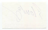 Edoardo Ponti Signed 3x5 Index Card Autographed Signature Director