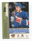 2001 Pacific Kim Johnsson Signed Card Hockey Autograph NHL AUTO #263 NY Rangers