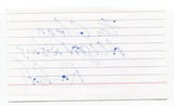 Ron Rash Signed 3x5 Index Card Autographed Signature Author Writer