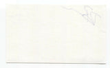 Theory of a Deadman - David Brenner Campbell Signed 3x5 Index Card Autographed