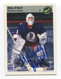 1993 Classic Pro Prospects Mike O'Neill Signed Card Hockey Autograph AUTO #39