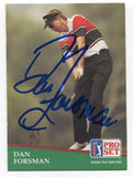 1991 Pro Set PGA Tour Golf Dan Forsman Signed Card Autographed #158