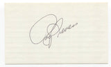 Roy Sievers Signed 3x5 Index Card Baseball Autographed Signature Senators