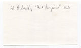 Al Hrabosky Signed 3x5 Index Card Autographed Baseball St Louis Cardinals