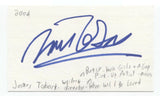 James Toback Signed 3x5 Index Card Autographed Signature Director Bugsy