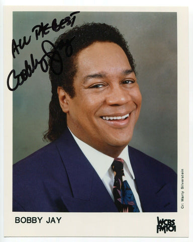 Bobby Jay Signed 8x10 Photo Vintage Autographed Signature Disc Jockey DJ