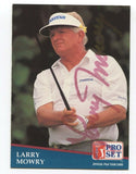 1991 Pro Set PGA Tour Golf Larry Mowry Signed Card Autographed #239