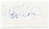 Jill Sobule Signed 3x5 Index Card Autographed Signature Singer