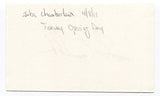 Joba Chamberlain Signed 3x5 Index Card Autographed Baseball New York Yankees