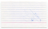 Stanley Martin Signed 3x5 Index Card Autographed Actor Aladdin