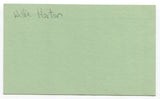 Willie Horton Signed 3x5 Index Card Autographed MLB Baseball 1963 Detroit Tigers