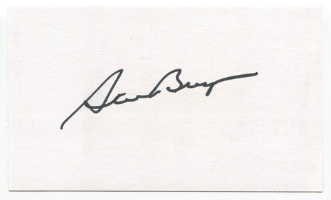 Steve Brye Signed 3x5 Index Card Autographed MLB Baseball Minnesota Twins