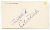 Dale Schlueter Signed 3x5 Index Card Autographed Signature Basketball ABA NBA