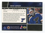 1999 Upper Deck Brent Johnson Signed Card Hockey NHL Autograph AUTO #358