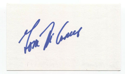 Tom McCamus Signed 3x5 Index Card Autographed Signature Actor