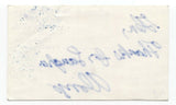 Alonzo Bodden Signed 3x5 Index Card Autographed Signature Comedian Actor