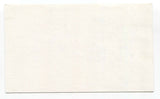 Inspiral Carpets - Tom Hingley Signed 3x5 Index Card Autographed Signature