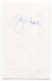 Sarah Litzsinger Signed 3x5 Index Card Autographed Actress Singer Belle