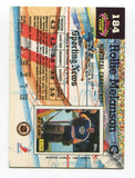 1997 Topps Stadium Club Rollie Melanson Signed Card Hockey Autograph AUTO#184