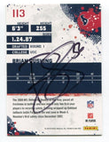 2010 Score Brian Cushing Signed Card Football Autograph NFL AUTO #113