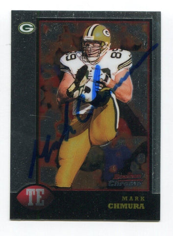 1998 Topps Mark Chmura Signed Card Football Autograph NFL AUTO #142