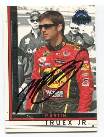 2007 Press Pass Eclipse Martin Truex Jr. Signed Card Racing NASCAR AUTO #18