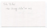 Jake Striker Signed 3x5 Index Card Autographed Baseball 1959 Cleveland Indians