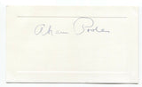 Abram Poole Signed Card Autographed Signature Artist Painter