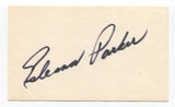 Eleanor Parker Signed 3x5 Index Card Autographed Actress The Sound Of Music