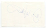 Joe Warmington Signed 3x5 Index Card Autographed Toronto Sun Writer Journalist