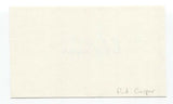 Rod Gaspar Signed 3x5 Index Card Autographed Baseball 1969 New York Mets