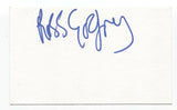 Morcheeba - Ross Godfrey Signed 3x5 Index Card Autographed Signature Band