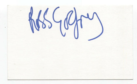 Morcheeba - Ross Godfrey Signed 3x5 Index Card Autographed Signature Band