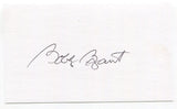 Bobby Bryant Signed 3x5 Index Card Autographed NFL Football Minnesota Vikings