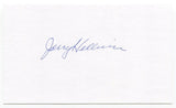 Jerry Helluin Signed 3x5 Index Card Autographed NFL Football Green Bay Packers