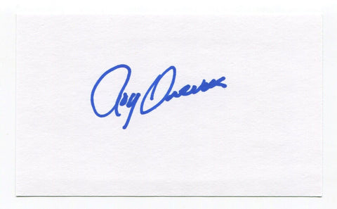 Roy Sievers Signed 3x5 Index Card Autographed MLB Baseball Washington Senators