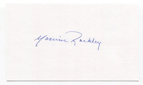 Frank Quilici Signed 3x5 Index Card Autographed MLB Baseball Minnesota Twins