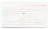 Virgil Trucks Signed 3x5 Index Card Autographed Baseball Signature NO HITTER