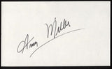 Ann Miller Signed Index Card Signature Autographed AUTO 