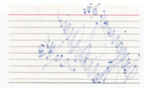 The Nylons - Arnold Robinson Signed 3x5 Index Card Autographed Signature