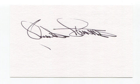 Chuck Stevens Signed 3x5 Index Card Autographed Baseball St. Louis Browns