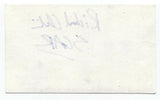 Richard Clarkin Signed 3x5 Index Card Autograph Signature Actor