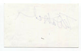 Ted Whittall Signed 3x5 Index Card Autographed Signature Actor Wicker Park